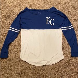 Kansas City KC Royals Long Sleeve Top M